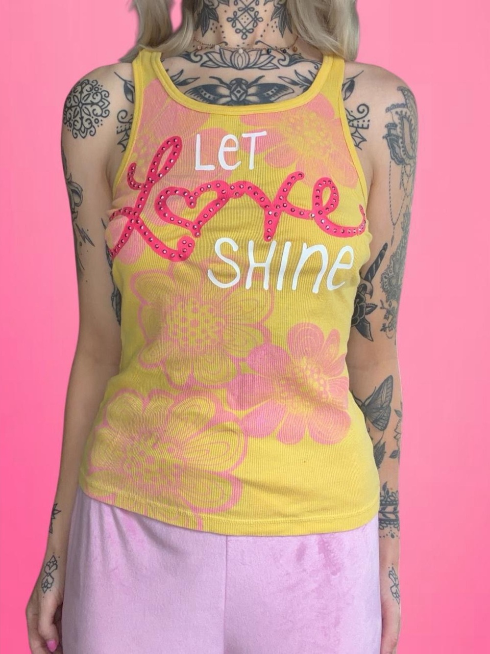 y2k preppy mcbling tank